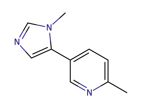 2-methyl-5-(1-methyl-1H-imidazol-5-yl)pyridine