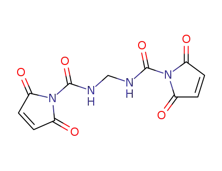 N,N'-bis-(2,5-dioxo-2,5-dihydro-pyrrole-1-carbonyl)-methylenediamine