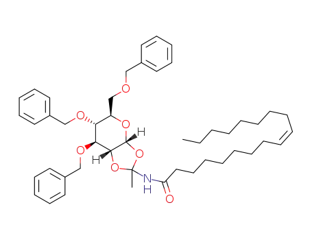 3,4,6-tri-O-benzyl-1,2-O-[1-oleamidoethylidene]-α-D-glucopyranose