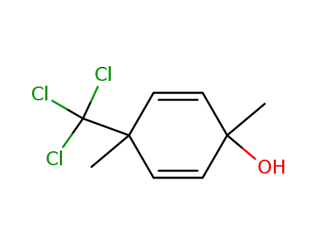 1,4-dimethyl-4-trichloromethyl-2,5-cyclohexadien-1-ol