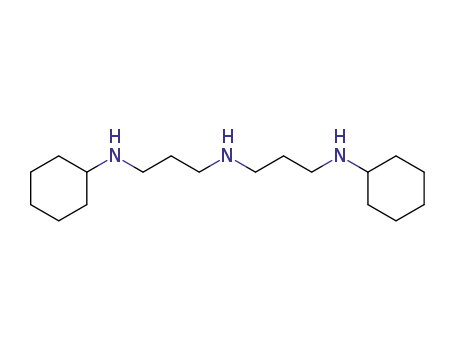 Molecular Structure of 80638-40-0 (1,3-Propanediamine, N-cyclohexyl-N'-[3-(cyclohexylamino)propyl]-)