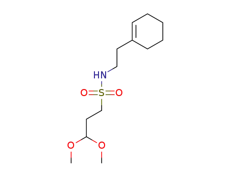 N-2-(cyclohex-1-enyl)ethyl-3,3-dimethoxypropylsulfonamide