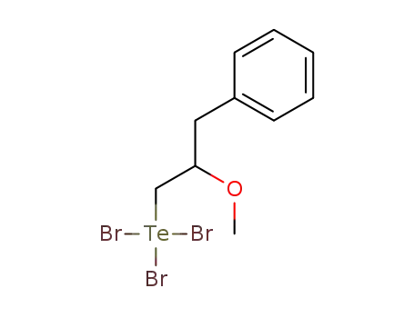 tribromo(2-methoxy-3-phenylpropyl)-λ4-tellane