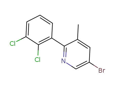5-bromo-2-(2,3-dichlorophenyl)-3-methylpyridine