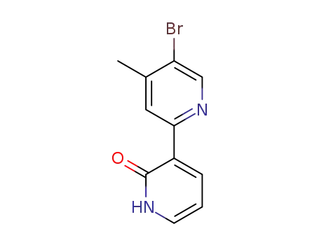 3-(5-bromo-4-methyl-2-pyridyl)-1H-pyridin-2-one