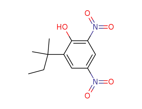 3.5-dinitro-2-hydroxy-1-tert-pentyl-benzene