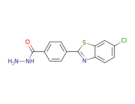 4-(6-chlorobenzo[d]thiazol-2-yl)benzo hydrazide