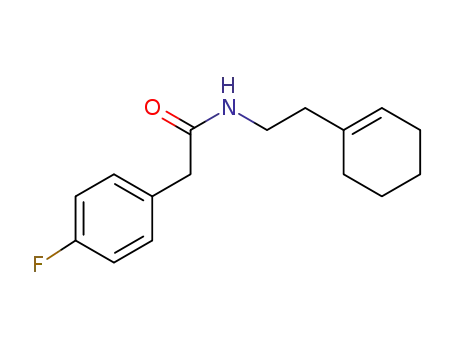 N-[2-(cyclohex-1-en-1-yl)ethyl]-2-(4-fluorophenyl)acetamide