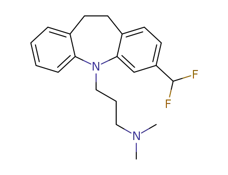 3-(3-(difluoromethyl)-10,11-dihydro-5H-dibenzo[b,f ]-azepin-5-yl)-N,N-dimethylpropan-1-amine
