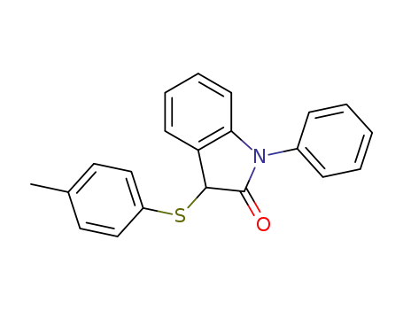 1-phenyl-3-(p-tolylthio)indolin-2-one