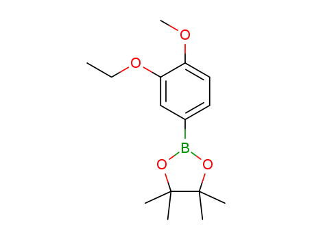 2-(3-ethoxy-4-methoxyphenyl)-4,4,5,5-tetramethyl-1,3,2-dioxaborolane