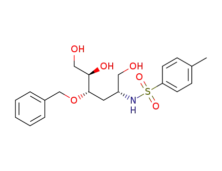 4-O-benzyl-2,3-dideoxy-2-(p-toluenesulfonamido)-D-glucitol