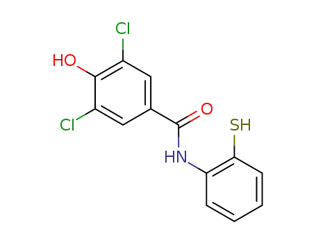 N-(3,5-dichloro-4-hydroxybenzoyl)-2-aminobenzenethiol
