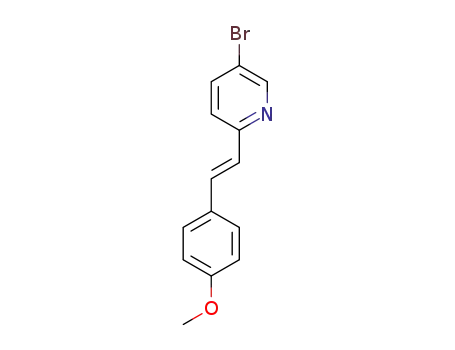 (E)-5-bromo-2-(4-methoxystyryl)pyridine