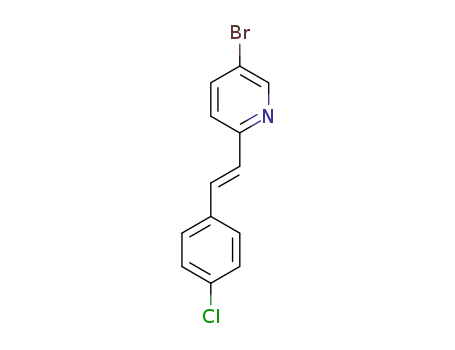 (E)-5-bromo-2-(4-chlorostyryl)pyridine