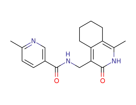 6-methyl-N-((1-methyl-3-oxo-2,3,5,6,7,8-hexahydroisoquinolin-4-yl)methyl)nicotinamide