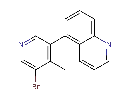 5-(5-bromo-4-methylpyridin-3-yl)quinoline