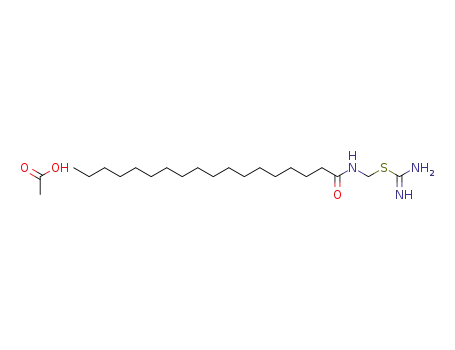 S-(stearoylamino-methyl)-isothiourea; acetate