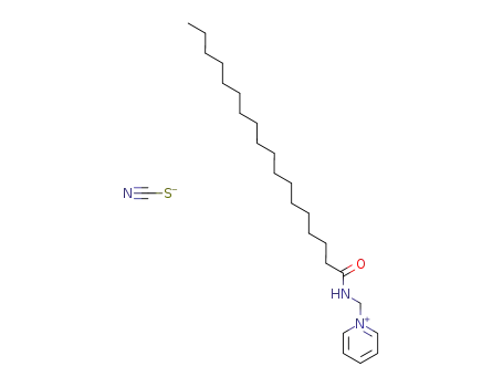 1-(stearoylamino-methyl)-pyridinium; thiocyanate