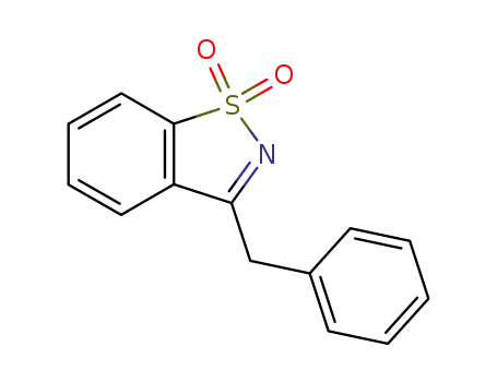 3-benzyl-1,2-benzisothiazole-1,1-dioxide