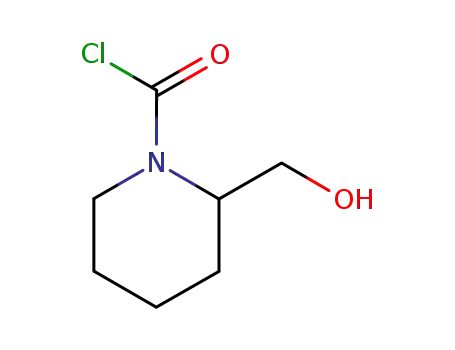2-(Hydroxymethyl)piperidine-N-carbamoyl chloride