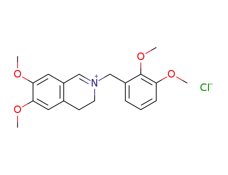 3,4-dihydro-6,7-dimethoxy-N-(2,3-dimethoxybenzyl)isoquinolinium chloride