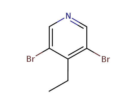 3,5-dibromo-4-ethylpyridine cas no. 125419-80-9 98%