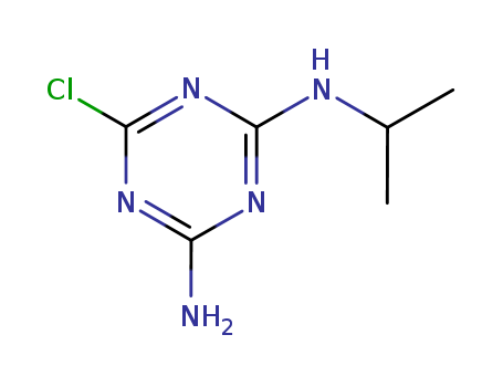 1,3,5-Triazine-2,4-diamine,6-chloro-N2-(1-methylethyl)-