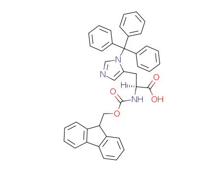 9-fluorenylmethoxycarbonyl-Nim-trityl-L-histidine