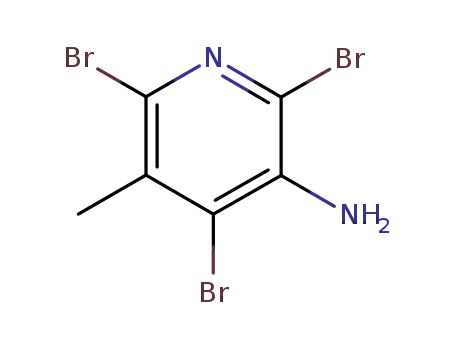3-amino-2,4,6-tribromo-5-methylpyridine
