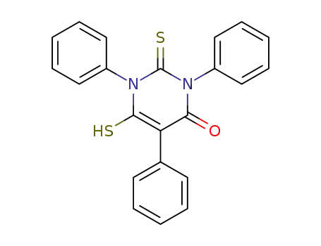 2,3-dihydro-6-mercapto-1,3,5-triphenyl-2-thioxo-4(3H)-pyrimidinone