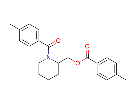 4-Methyl-benzoic acid 1-(4-methyl-benzoyl)-piperidin-2-ylmethyl ester