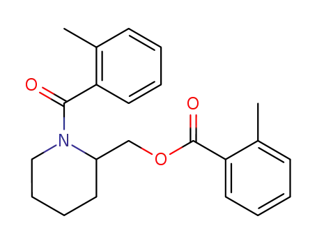 2-Methyl-benzoic acid 1-(2-methyl-benzoyl)-piperidin-2-ylmethyl ester