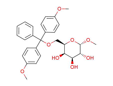 (2R,3R,4S,5R,6S)-2-[Bis-(4-methoxy-phenyl)-phenyl-methoxymethyl]-6-methoxy-tetrahydro-pyran-3,4,5-triol