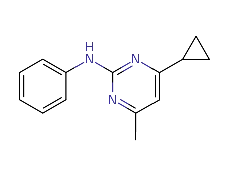 4-cyclopropyl-6-methyl-N-phenylpyrimidin-2-amine