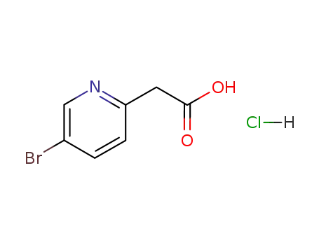 5-bromo-2-pyridylacetic acid hydrochloride