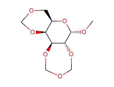 (4aR,6S,6aR,11aS,11bS)-6-Methoxy-hexahydro-1,3,5,7,9,11-hexaoxa-cyclohepta[a]naphthalene