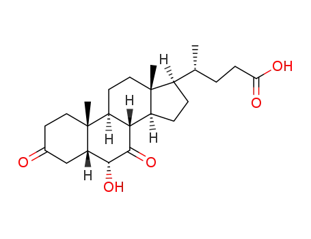 (R)-4-((5R,6R,8S,9S,10R,13R,14S,17R)-6-Hydroxy-10,13-dimethyl-3,7-dioxo-hexadecahydro-cyclopenta[a]phenanthren-17-yl)-pentanoic acid