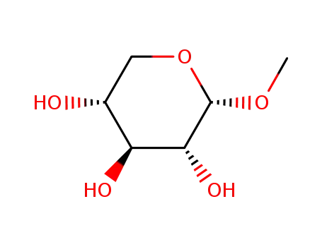 Molecular Structure of 91-09-8 (METHYL-ALPHA-D-XYLOPYRANOSIDE)