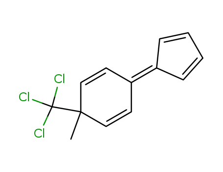 1-cyclopentadienylidene-4-methyl-4-trichloromethylcyclohexa-2,5-diene