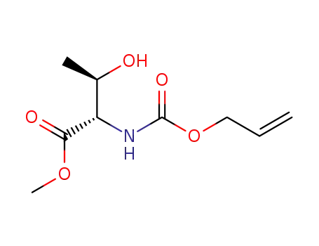 N-Allyloxycarbonyl-L-threonine methyl ester