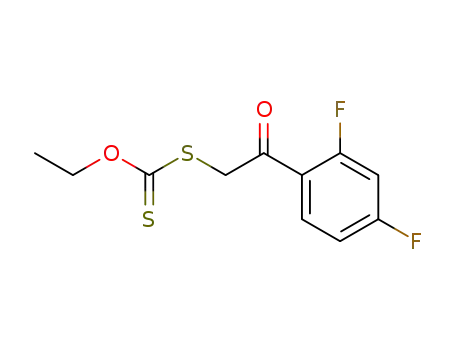 dithiocarbonic acid S-[2-(2,4-difluoro-phenyl)-2-oxo-ethyl] ester O-ethyl ester