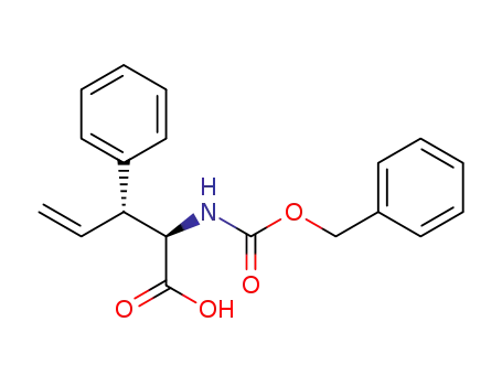 (2R,3R)-2-Benzyloxycarbonylamino-3-phenyl-pent-4-enoic acid