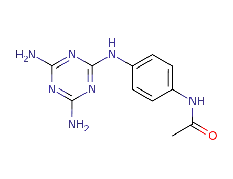 2-(4-acetylaminophenyl)-4,6-diamino-1,3,5-triazine
