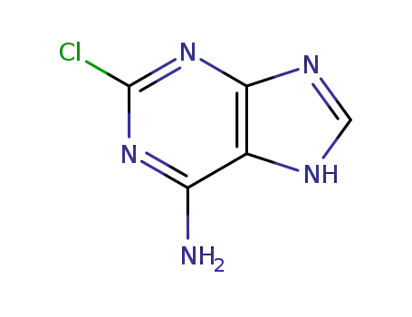 6-Amino-2-chlorpurin