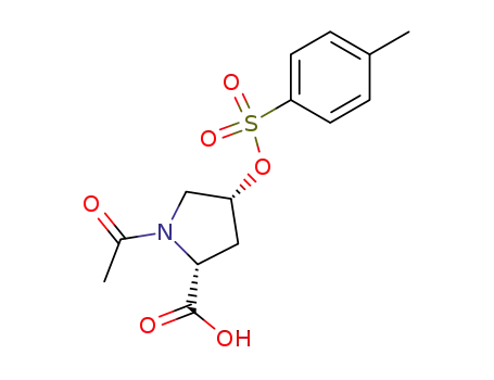 N-Acetyl-allo-4-(p-toluenesulfonyloxy)-D-proline