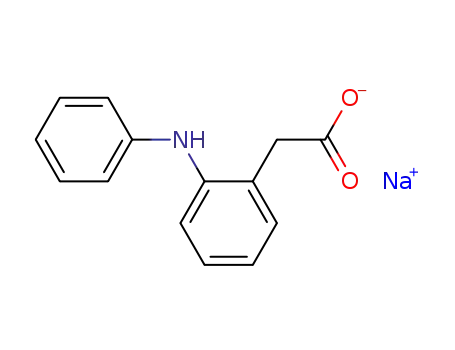 sodium; (2-phenylamino-phenyl)-acetate