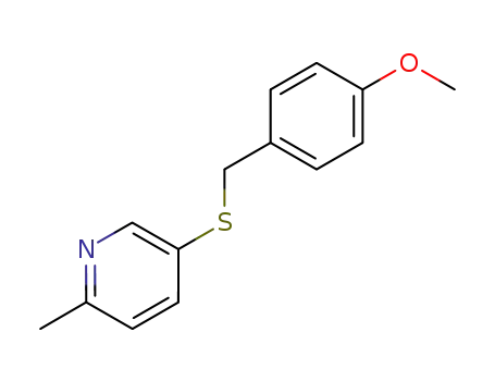 5-(4-methoxybenzylsulfanyl)-2-methylpyridine
