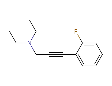 3-(diethylamino)-1-(2-fluorophenyl)propyne