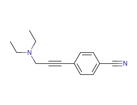 4-(3-(diethylamino)prop-1-yn-1-yl)benzonitrile